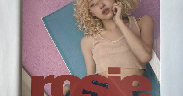 ROSÉ 1ST STUDIO ALBUM 'ROSIE' VAMPIREHOLLIE CLEAR EDITION VINYL LP